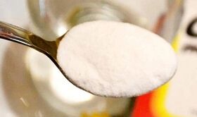 Soda scrub to increase the size of a member