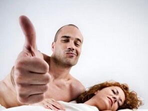 a man and a woman who enlarge their penis with folk remedies