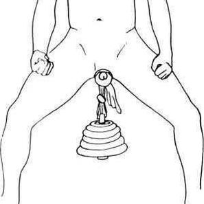Hanging weights is a dangerous method of penis enlargement